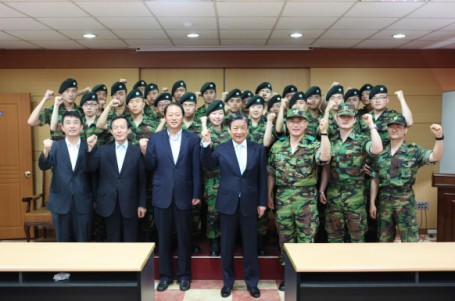 하계입영훈련 출정신고