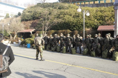 1차 동계입영훈련 퇴소 후