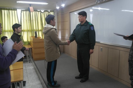 학군단 명예위원단 임명식