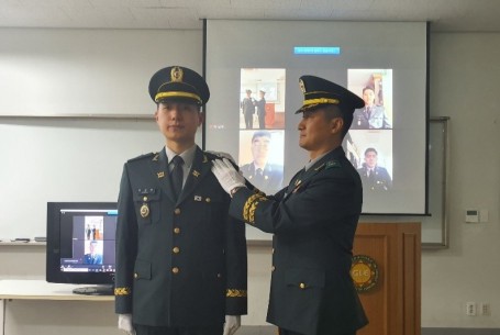 '20년 부산외대 학군단 육군 및 해병대 임관식