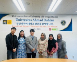 [CAMPUS Asia-AIMS 사업단] 인도네시아 아흐마드다흘란대학, 한·인니 탄뎀형 지역 전문가 양성을 위해 부산외대 방문