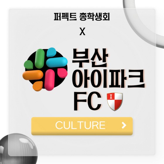 [CULTURE] - 부산외국어대학교 총학생회 X 부산 아이파크 FC