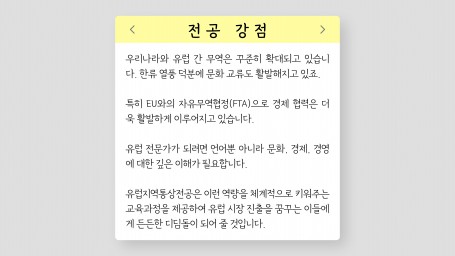 전공 강점
