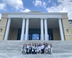 부산외대, 카자흐스탄 알마티 한국교육원 방문단 초청...유학생 유치에 박차