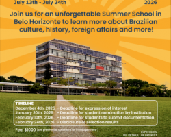 부산외대, 2026 하계 브라질 미나스제라이스연방대학교 장학생 모집