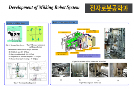 [연구홍보 성과물] 착유로봇시스템설계 (농림부 장관 표창)