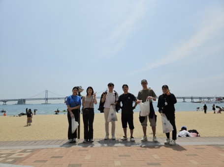 봉사동아리 - 광안리 줍깅(플로깅) 봉사