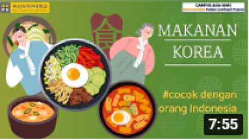 [AIMS] Makanan Korea cocok dng orang INDONESIA