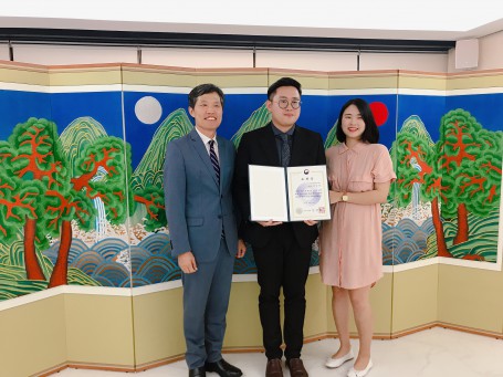 주 브라질 상파울루총영사관 이승국 동문 외교부장관상 수상