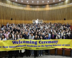 부산외대, 신입 외국인 유학생 환영회 개최